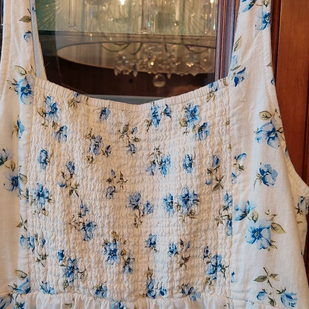 Linen Midi/Maxi Dress 8P, NWT - Picture 5 of 5